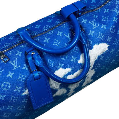 Louis Vuitton Keepall 50 Cloud Blue